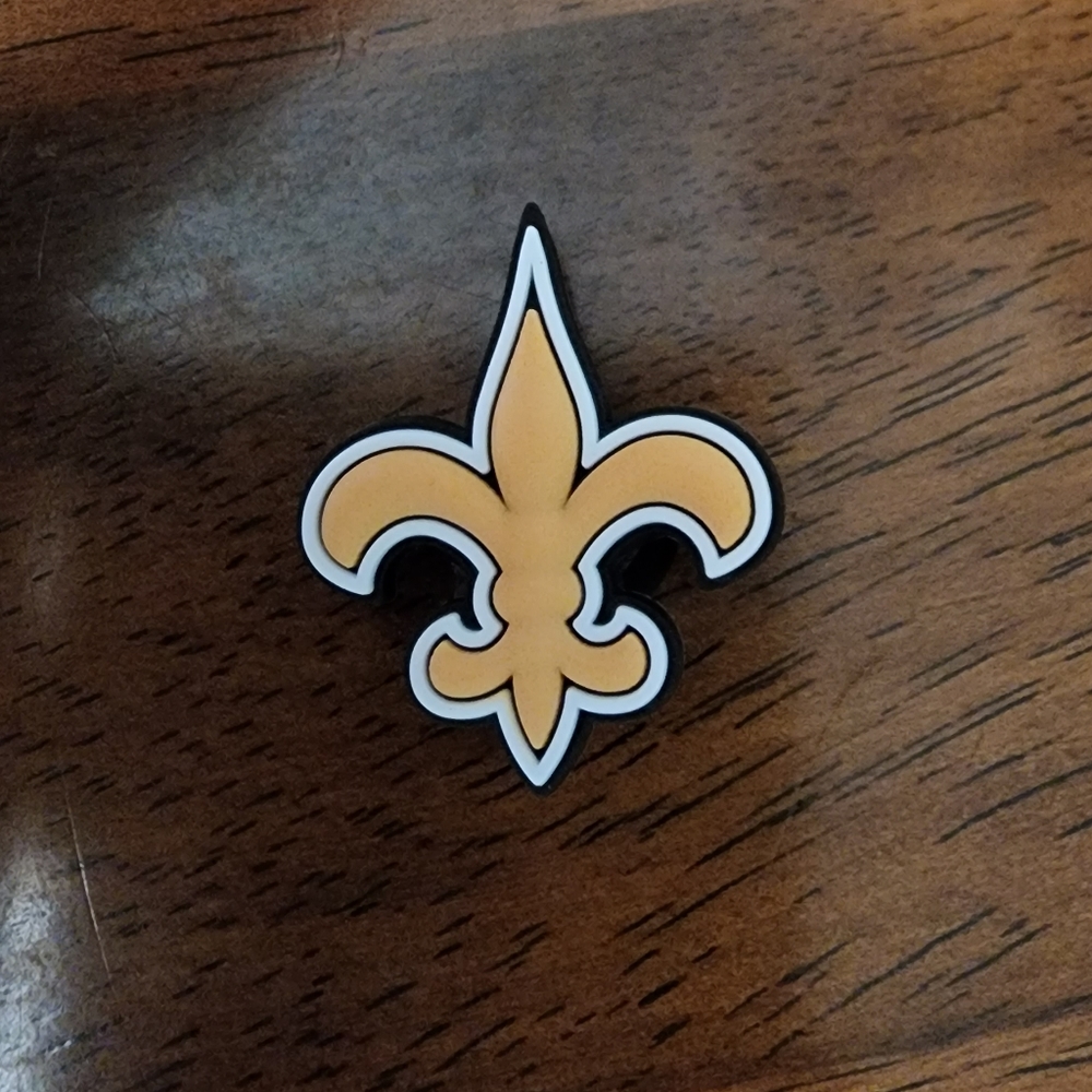 New Orleans Saints NFL Croc Charm Jibbitz Men Women Kids NEW